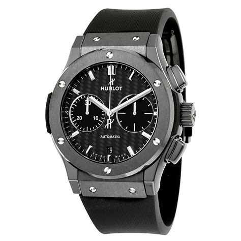 Hublot Classic Fusion Chronograph Black Dial Automatic Men's 